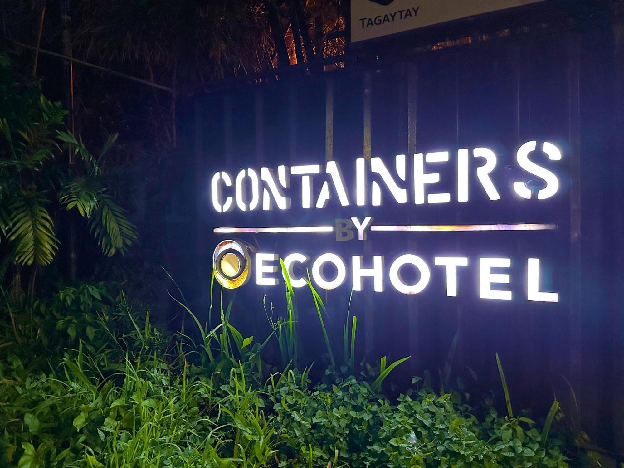 Containers By Eco Hotels Tagaytay City Exterior foto