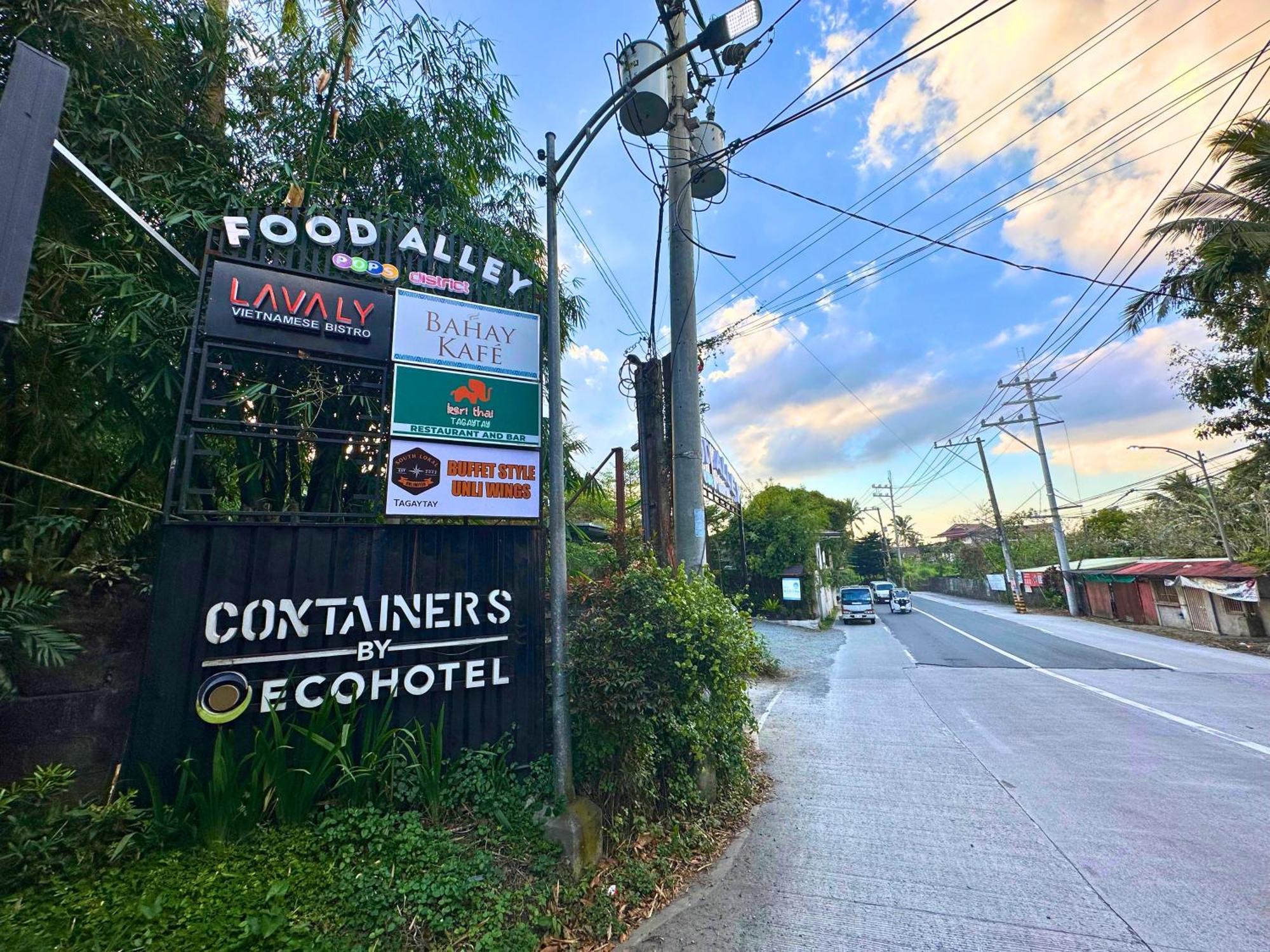 Containers By Eco Hotels Tagaytay City Exterior foto
